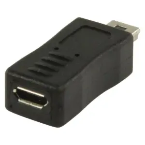 Adaptor USB 2.0 USB micro USB B mama - mini USB 5 pini tata Valueline