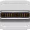 Adaptor USB 3.0 A mama - USB Type C tata alb Goobay - imagine 2