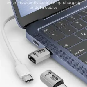 Adaptor USB-C3.1 mama - USB-C tata drept Thunderbolt 3 /4 Goobay 74447