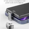 Adaptor USB-C3.1 mama - USB-C tata la 180 in forma de U Thunderbolt 3 /4 Goobay 74446 - imagine 5