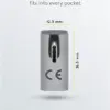 Adaptor USB-C3.1 mama - USB-C tata rotit vertical la 90 Thunderbolt 3 /4 Goobay 74443 - imagine 4