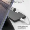 Adaptor USB-C3.1 mama - USB-C tata vertical la 90 scurt Thunderbolt 3 /4 Goobay 74444 - imagine 6