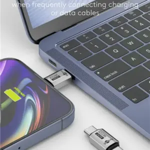 Adaptor USB-C3.1 tata - USB-C tata drept Thunderbolt 3 /4 Goobay 74448
