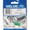 Adaptor USB Lightning tata - micro USB mama verde Valueline - imagine 4