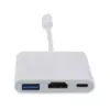 Adaptor USB Type C 3.1 - HDMI +USB 3.0 +USB Type C +PD Well - imagine 2