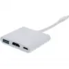 Adaptor USB Type C 3.1 - HDMI +USB 3.0 +USB Type C +PD Well