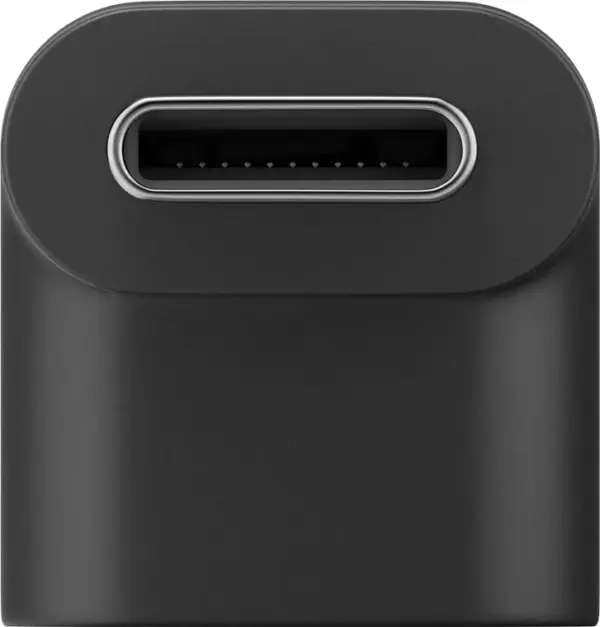 Adaptor USB TYPE C la USB TYPE C 90 20x10x10mm negru Goobay - imagine 4