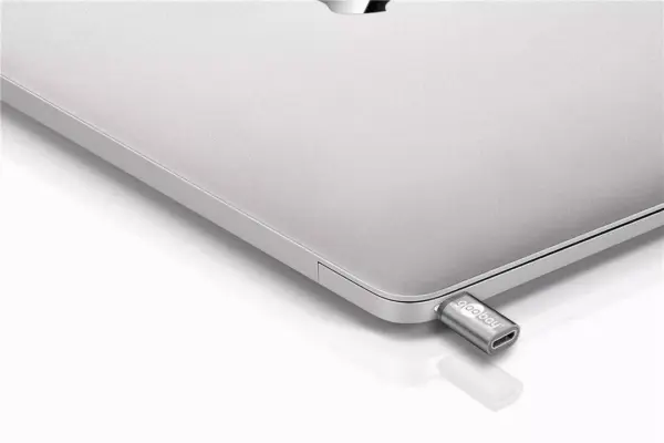 Adaptor USB Type C tata - micro USB 2.0 Tip B mama negru Goobay - imagine 2