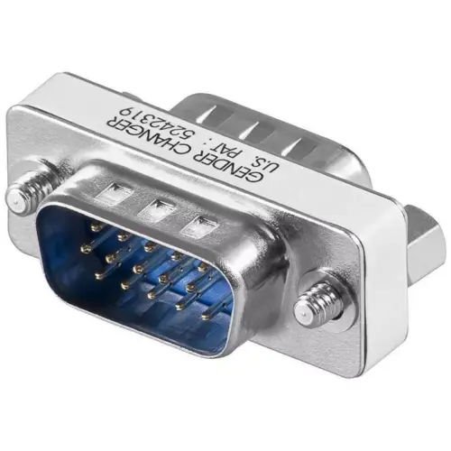 Adaptor VGA tata-tata 15 pini Goobay