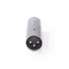 Adaptor XLR 3 pini tata - XLR 3 pini tata metal Nedis - imagine 2