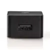 Alimentator 110-240V - USB x1 iesire 2.4A negru cablu Lighting inclus certificat MFi NEDIS - imagine 2