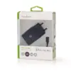 Alimentator 110-240V - USB x1 iesire 2.4A negru cablu Lighting inclus certificat MFi NEDIS - imagine 4