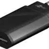 Alimentator 230V la 2x USB 2.1A negru Goobay - imagine 2