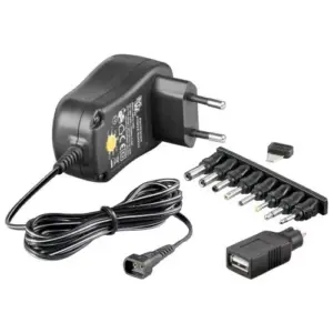 Alimentator 3-12V 1A 9 mufe Goobay