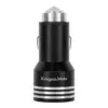 Alimentator auto 2x USB 4800mA 12-24VDC protectie la suprasarcina supratensiune Kruger&Matz - imagine 2