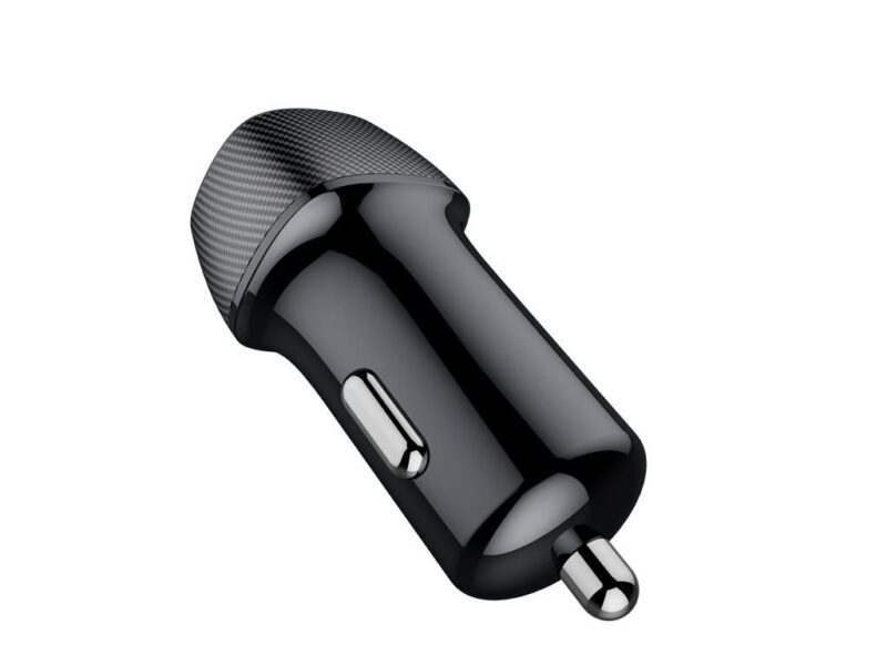 Alimentator bricheta auto 1x USB TYPE C 20W negru Well