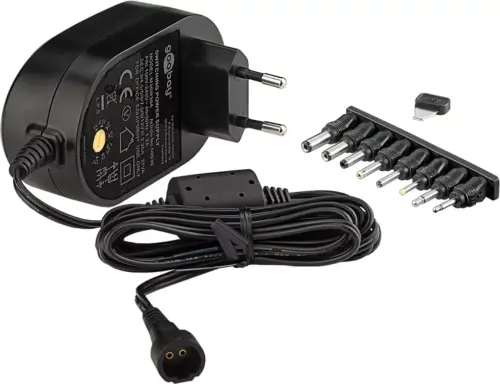 Alimentator in comutatie universal 3V-12V 2250mA 8 mufe Goobay