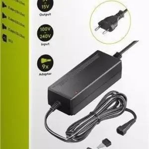 Alimentator in comutatie universal 5V-15V 3000mA +8 mufe Goobay