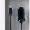 Alimentator incarcator iPhone Lightning Apple 5V 1A intrare 12V/24V cablu 1m eSTUFF - imagine 2