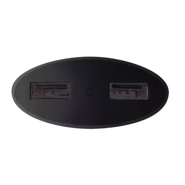 Alimentator incarcator USB 12V/24V la 2x USB 2.1A negru V0212 EMOS - imagine 2