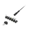 Alimentator stabilizat cu tensiuni reglabile 3-4.5-5-6-7.5-9-12V 1.5A + 6 mufe diferite Kemot URZ1187 - imagine 2