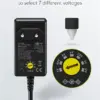 Alimentator Universal 3-12V 18W 1.5A /11 adaptoare /USB-C /USB-A /Micro-USB /Mini-USB /Terminale cu Surub 64569 Goobay - imagine 5