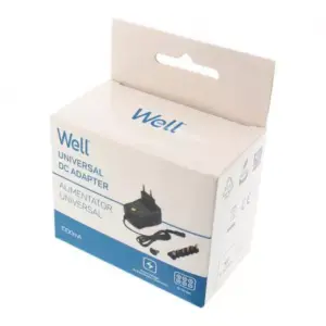 Alimentator universal in comutatie 3-12V 1A 1000mA 6 mufe Well