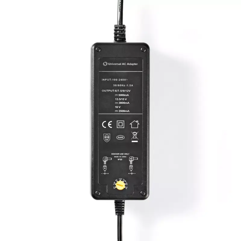 Alimentator universal Nedis 6-16V 5A 8 mufe