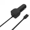 Alimentator USB bricheta auto cu cablu micro USB 2 iesiri 2.4A negru Well