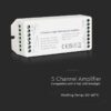 Amplificator banda LED 5 canale 15A V-tac SKU-2914 - imagine 3