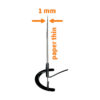 Antena de camera cu amplificator 52dB 230x210x1 (10) mm - imagine 2