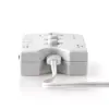 Audio Switch comutator audio analogic Nedis Jack 2x 3.5 mm tata - 3x 3.5 mm mama + 2.5 mm mama gri - imagine 3