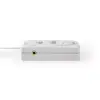 Audio Switch comutator audio analogic Nedis Jack 2x 3.5 mm tata - 3x 3.5 mm mama + 2.5 mm mama gri - imagine 4