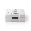 Audio Switch comutator audio analogic Nedis Jack 2x 3.5 mm tata - 3x 3.5 mm mama + 2.5 mm mama gri - imagine 5