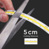Banda LED COB 24V 10W/m 4000K IP20 5m V-tac SKU-212653 - imagine 4