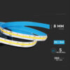 Banda LED COB 24V 10W/m 4000K IP20 5m V-tac SKU-212653 - imagine 6