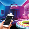 Banda LED inteligenta RGB SMD 30LED-uri/m 2x5m/pachet PHENOM