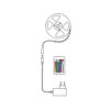 Banda LED Smart Modee 12W telecomanda 2700K +RGB 680lm IP20 5m MSL-LS12W5MRGB2700K-R - imagine 2