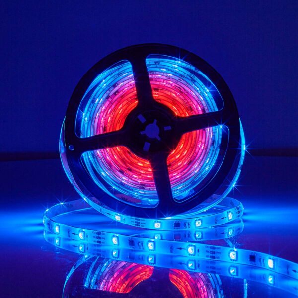 Banda LED Smart Wi-Fi RGB 700lm IP65 5m Nedis - imagine 7