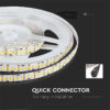 Banda LED SMD2835 12V 17W/m 204LED/m 800lm/m 4000K IP20 5M V-tac SKU-212462 - imagine 3