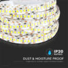 Banda LED SMD2835 12V 17W/m 204LED/m 800lm/m 4000K IP20 5M V-tac SKU-212462 - imagine 8