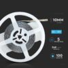 Banda LED SMD2835 12V 20W/m 240LED/m 2000lm/m 3000K IP20 5M V-tac SKU-212164 - imagine 8