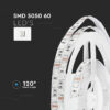Banda LED SMD5050 60LED/m GALBEN IP20 5m V-tac SKU-212156 - imagine 4