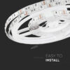 Banda LED SMD5050 60LED/m GALBEN IP20 5m V-tac SKU-212156 - imagine 7