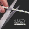Banda LED SMD5050 60LED/m RGB +alb rece 6500K 12V IP20 5m V-TAC SKU-212159 - imagine 3