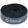 Banda prindere cabluri 1.5mm x 1m velcro Orico CBT-1S neagra - imagine 2