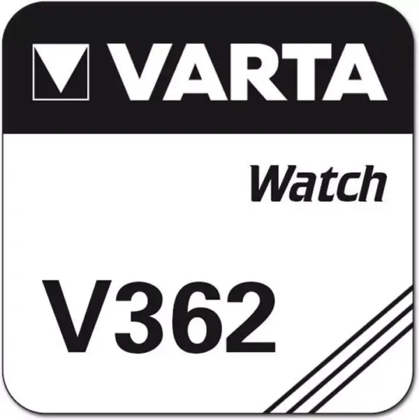 Baterie Varta V362 1.55V 21mAh Silver Oxide pentru ceasuri - imagine 2