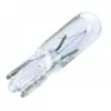 Bec auto 12V 1.2W alb clar incandescent W1.2W REBEL - imagine 2