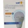 Bec cu LED si acumulator A60 E27 7W 230V lumina rece Well - imagine 2