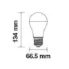 Bec LED 17W E27 A65 200D 1521lm SAMSUNG CHIP 3000K alb cald V-TAC - imagine 2